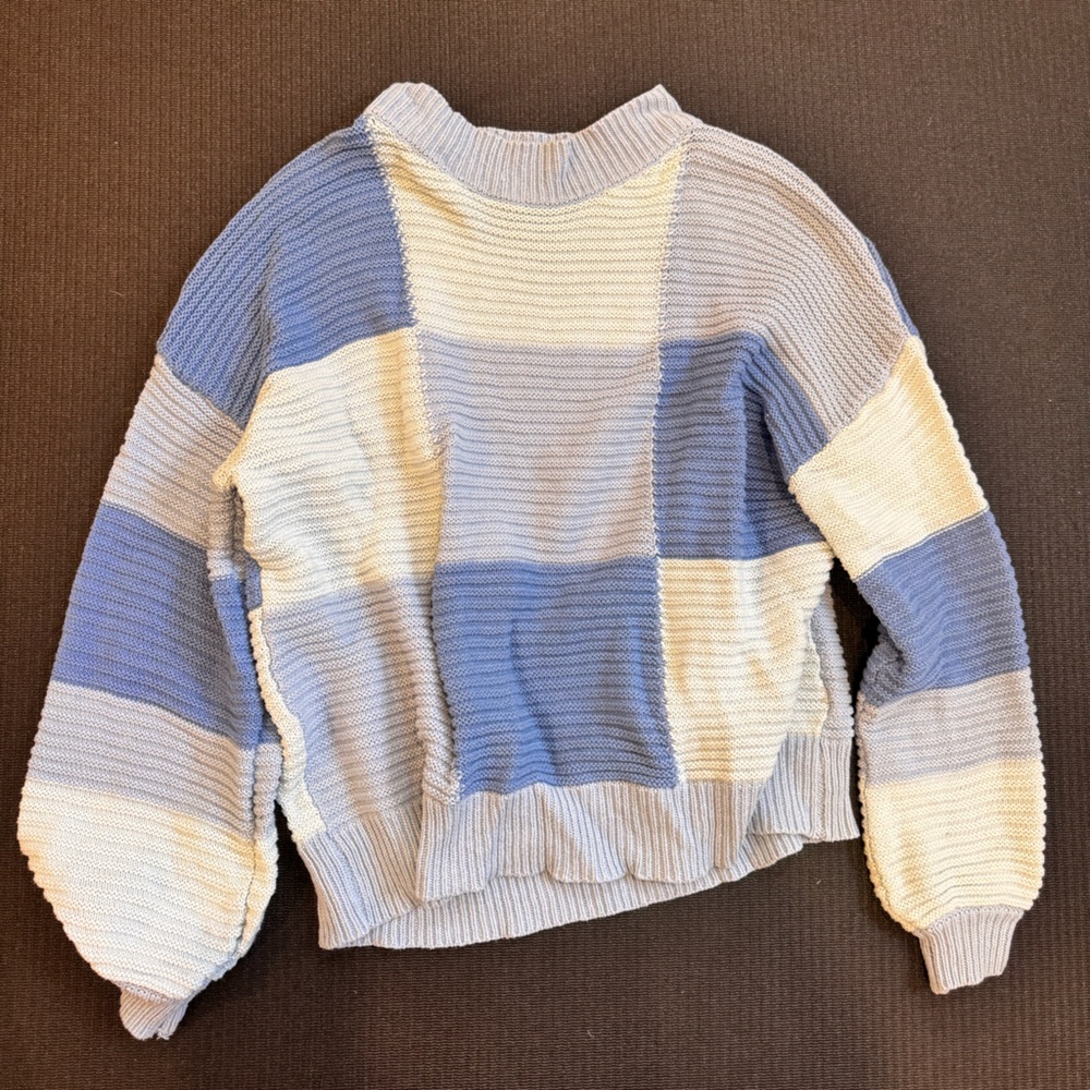 Peppermayo Colorblock Sweater - Blue
